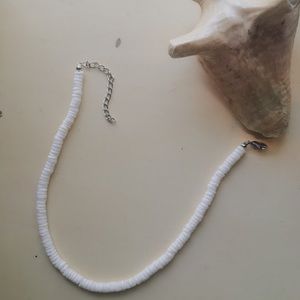 Shell necklace (White)
